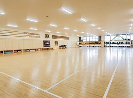 剣道場の写真
