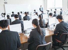 コンピューター室の写真