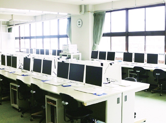 コンピュータ室の写真