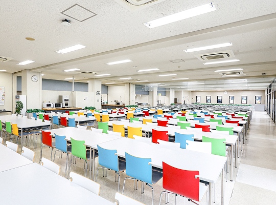 学院食堂の写真