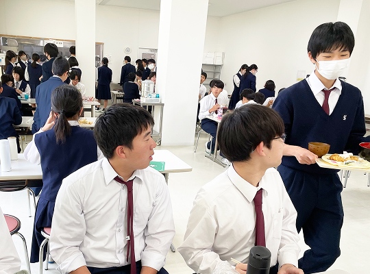 学食の写真